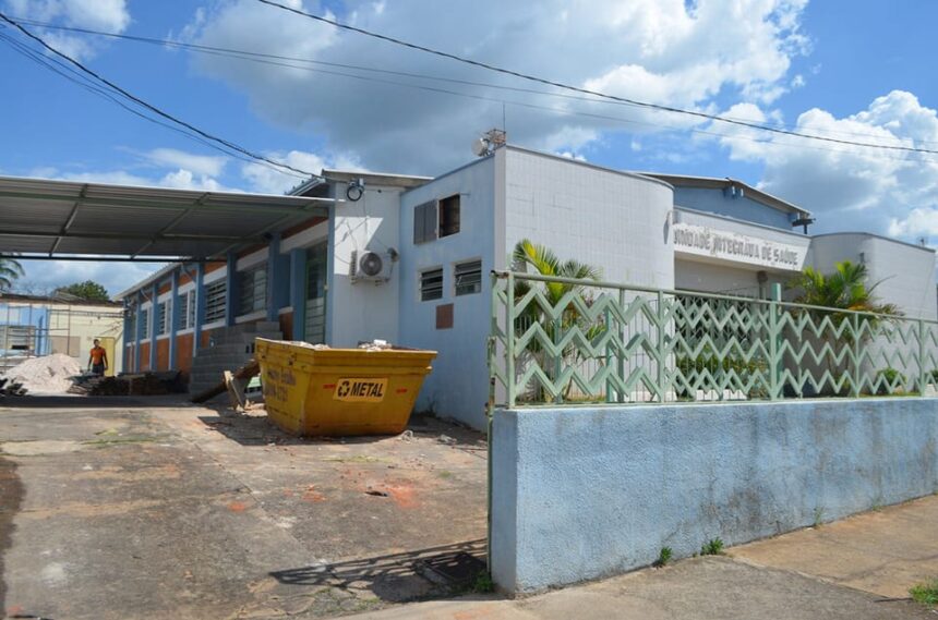 Iniciada reforma da Unidade Integrada de Saúde “Pref. Dr. Abdalla Koury Chaib”