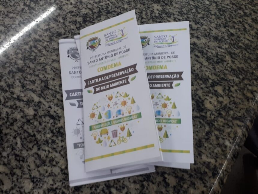 Cartilha educacional sobre Meio Ambiente é aprovada pelo COMDEMA