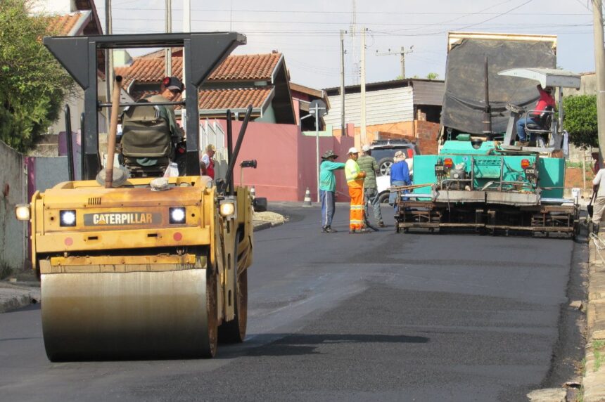 Finalizada mais uma obra de recapeamento no município