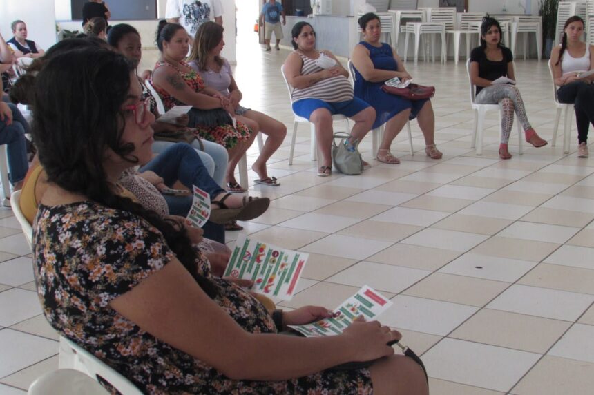 Futuras mamães participam do terceiro encontro do Grupo de Gestantes