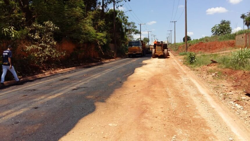 Rua João Dalmolin começa a ser pavimentada