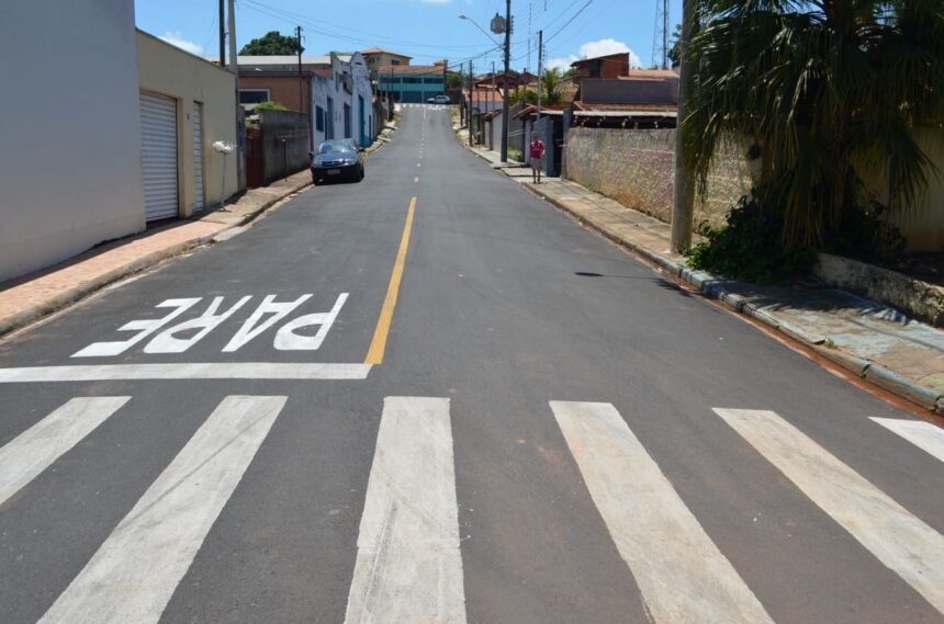 Mais uma obra de recapeamento asfáltico é concluída no município