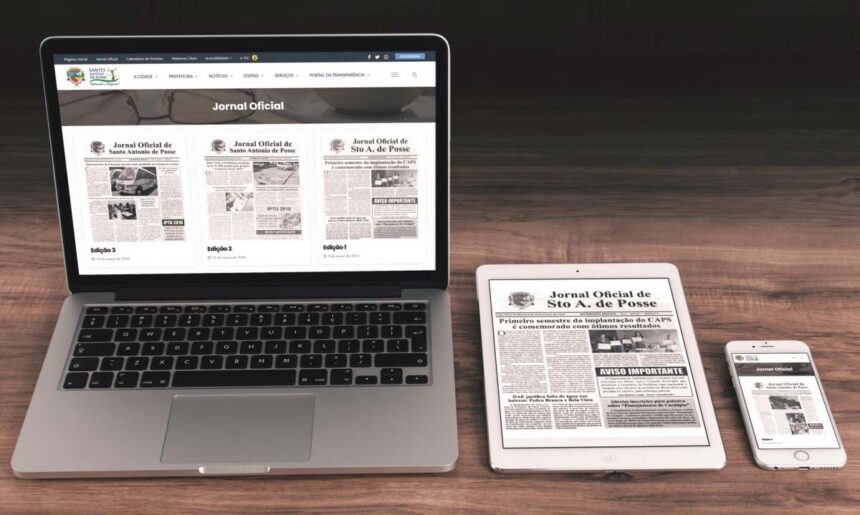 Site da Prefeitura é atualizado com toda as edições dos Jornais Oficiais