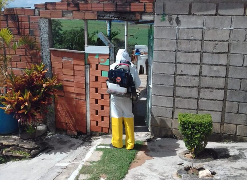 Nebulização: trabalho da equipe de controle de vetores continua no Bela Vista