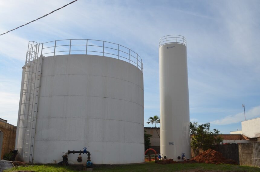 Reservatório de água da Pedra Branca é substituído