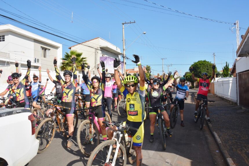 Passeio Ciclístico foi sucesso no município