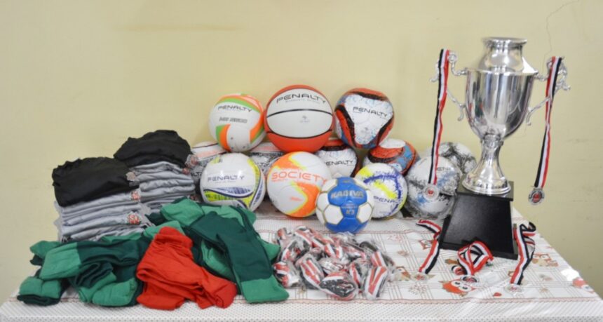 Esporte do município recebe kits esportivos do Governo do Estado