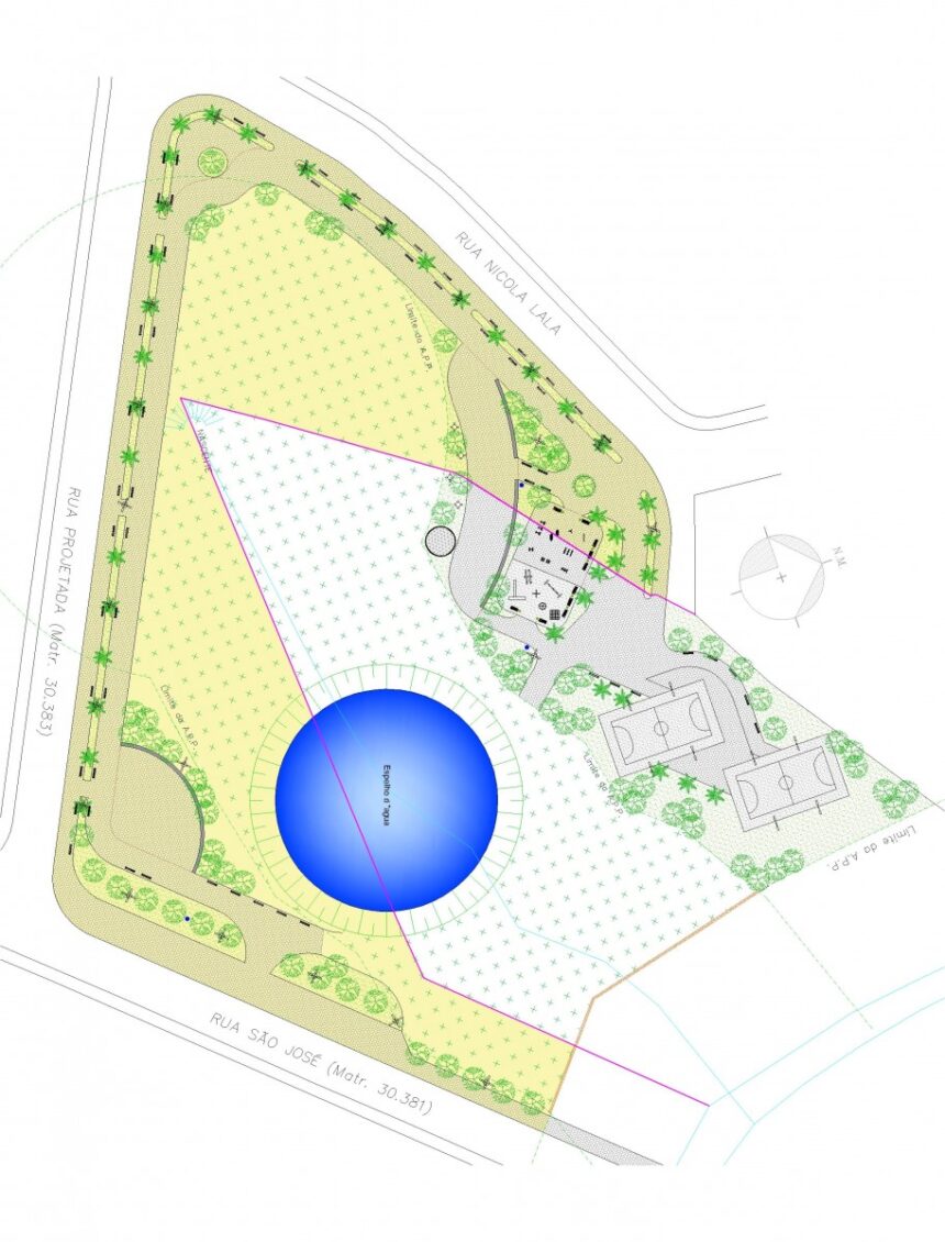 Tem início obras do Parque Municipal Cidade Jardim “Dr. Lauro de Camargo Andrade”