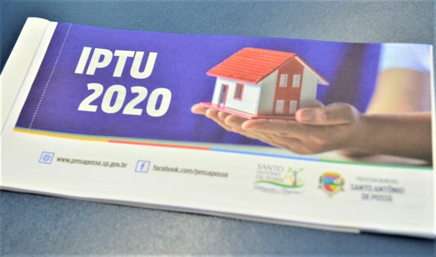 IPTU 2020: entrega de carnês tem início dia 11 deste mês