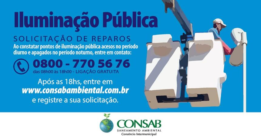 Como Solicitar Reparos na Iluminação Pública