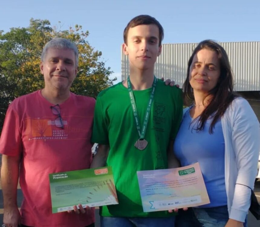 Possense é medalhista de ouro da OBMEP 2019