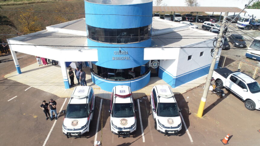 Forças policias da região marcam presença na posse do novo comando da Guarda Municipal