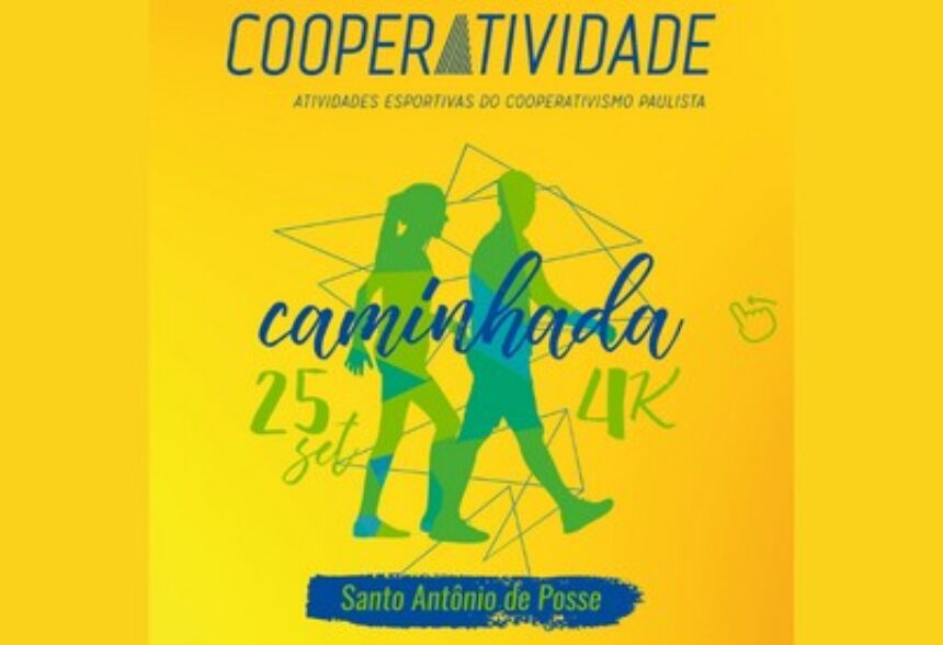 Santo Antônio de Posse é palco de mais uma edição da caminhada Cooperatividade