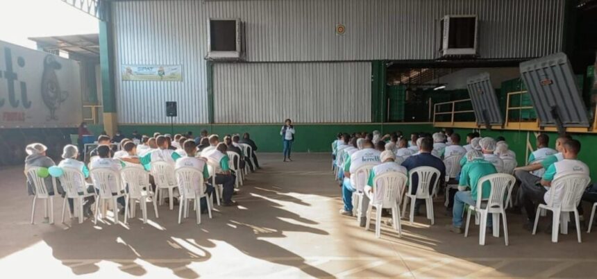 Saúde participa de ações sobre Semana Interna de Prevenção a Acidentes 2022