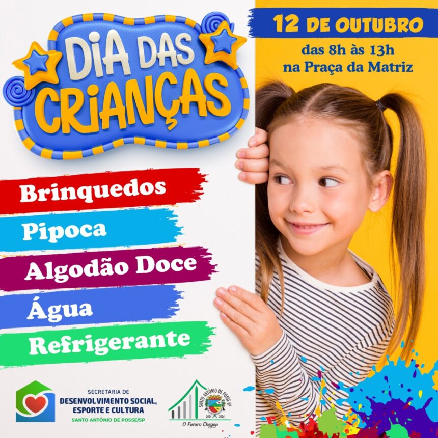 Programação Especial para o Dia das Crianças