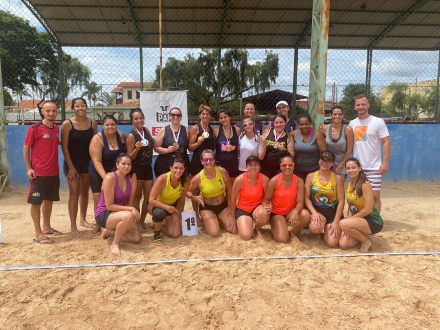 Torneio Interno de Vôlei de Praia marca encerramento do calendário de competições deste ano