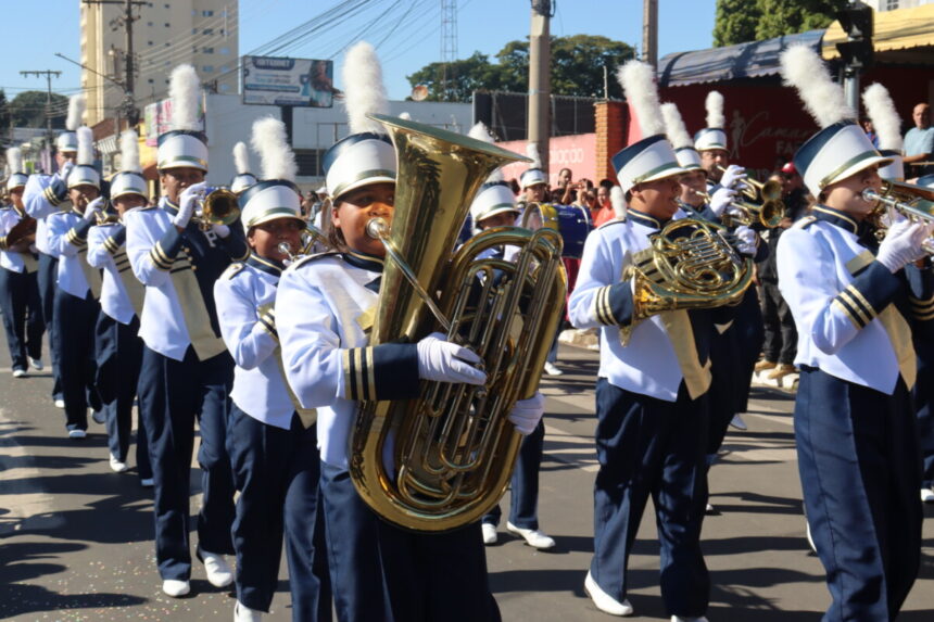 Orquestra Municipal participa do Campeonato Paulista de Fanfarras e Bandas