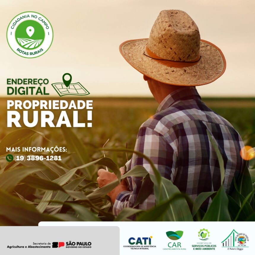 Santo Antônio de Posse auxilia produtores na adesão ao Programa Rotas Rurais