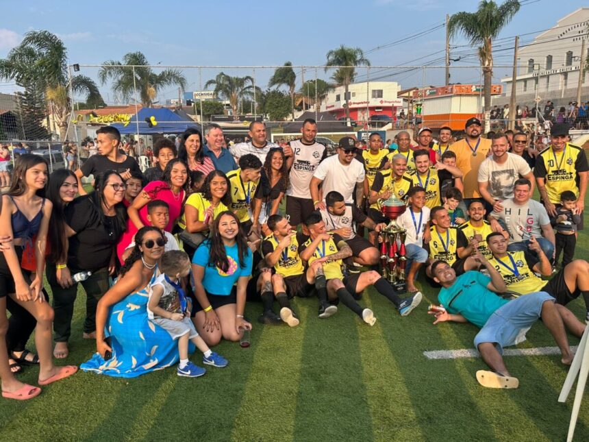 Fut Segunda é bicampeão do Campeonato Municipal de Futebol Society