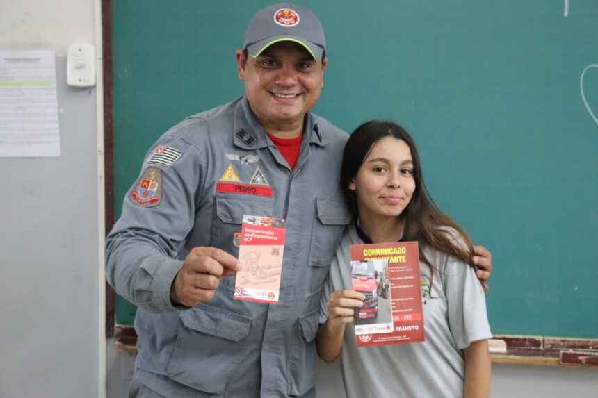 Bombeiros promovem operação família mais segura com apoio da Prefeitura