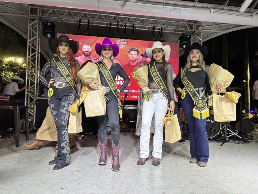 Concurso para a escolha da Rainha e Mister da Festa do Peão 2024 de Santo Antônio de Posse