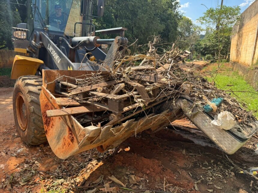 Limpeza e manutenção dos espaços públicos