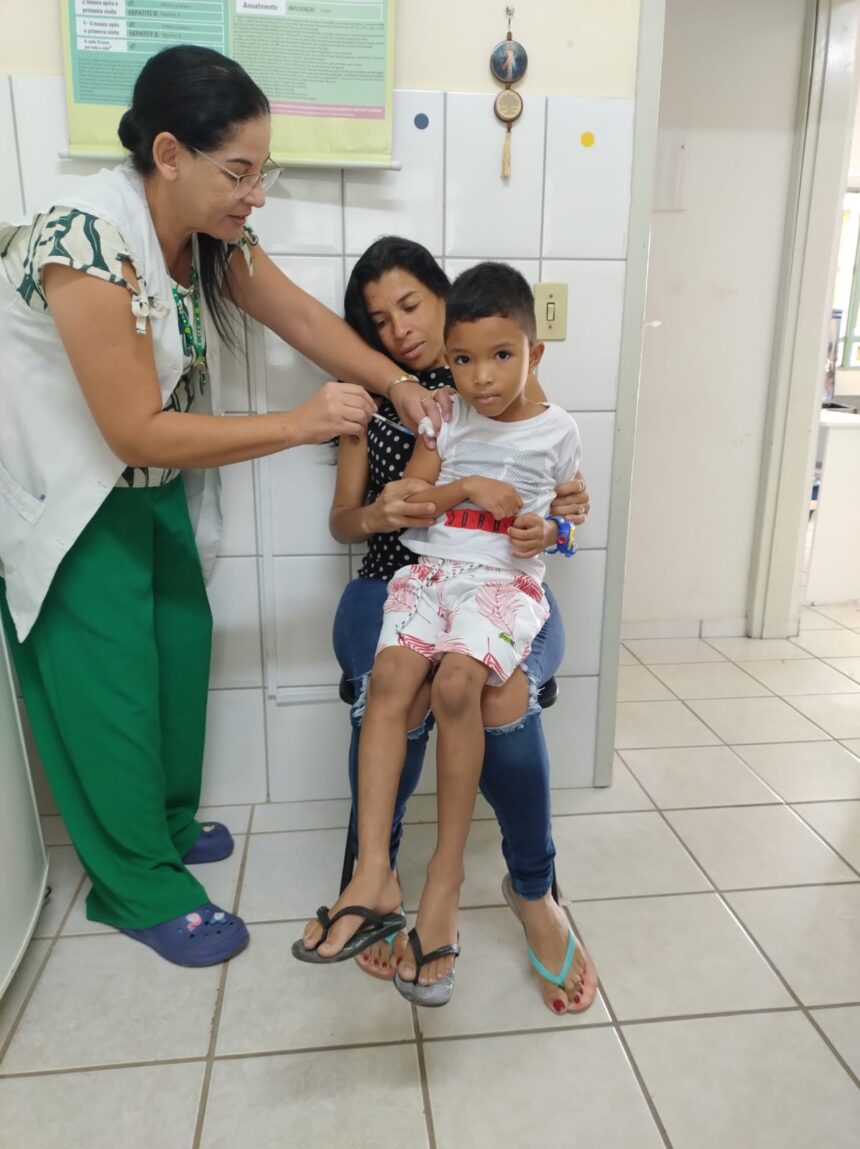 Saúde aplica 340 doses no “Dia D” de vacinação contra a gripe