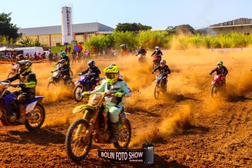 Mais de 180 pilotos participam da 5ª Etapa do Circuito Paulista de Velocross em Santo Antônio de Posse