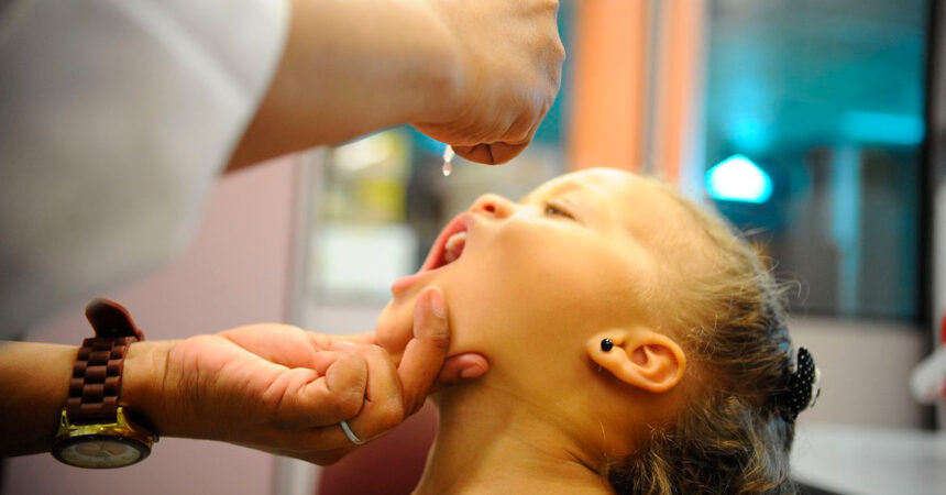 Prefeitura inicia Campanha de Vacinação contra a Poliomielite