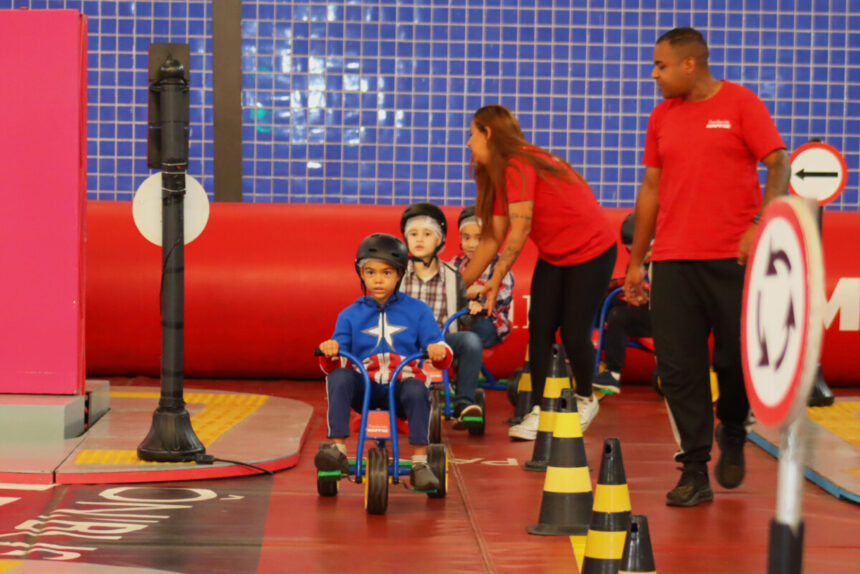 Educação para o Trânsito: Posse recebe programa que ensina crianças sobre segurança viária
