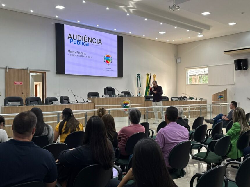 Prefeitura realiza Audiência Pública sobre orçamento 2026